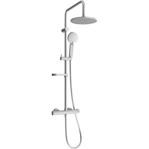 MEXEN/S KX40 Sprchový sloup s termostatickou baterií, grafitu 771504091-66 obraz