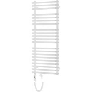 MEXEN/S Akan radiátor + topná tyč 1080 x 500 mm, 900 W, bílá W121-1080-500-2900-20 obraz