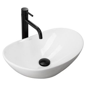 REA Umyvadlo na desku Royal Mini Biała REA-U6507 obraz