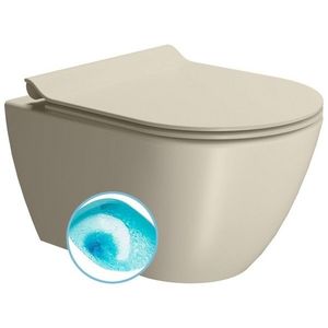GSI PURA závěsná WC mísa, Swirlflush, 36x50cm, creta dual-mat 881608 obraz