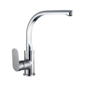 Mereo Dřezová stojánková baterie, Viana, s ramínkem nad pákou, výška 306 mm, chrom CBE20103 obraz