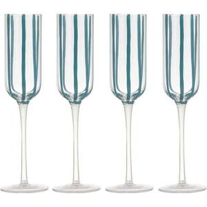 Skleničky v sadě 4 ks na sekt 180 ml Stripe – Ladelle obraz