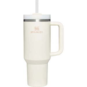 Krémová termoska s brčkem 1, 18 l Quencher H2.O FlowState – Stanley obraz