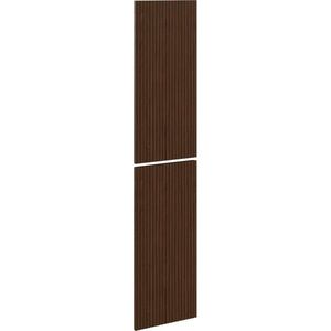 MEXEN Rivel čelo pro koupelnovou skříňku reliéf 35 x 80 cm (2 ks.), ořech 91A21-1600-300-2-86 obraz