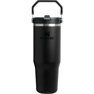 Černá termoska z nerezové oceli 890 ml IceFlow™ Flip Straw 2.0 Tumbler Black – Stanley obraz