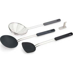 Nerezová sada kuchyňského náčiní 3 ks Fusion Wok Set – Joseph Joseph obraz