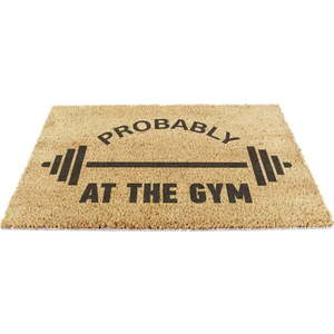Rohožka z kokosového vlákna 40x60 cm Probably At The Gym – Artsy Doormats obraz