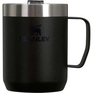 Černý termo hrnek z nerezové oceli 230 ml Stay-Hot Camp Mug Black – Stanley obraz