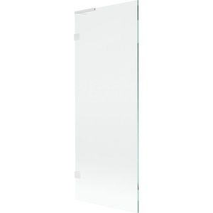 MEXEN/S Lunar L vanová zástěna FIX 70 x 150, transparent, bílá 897L-070-000-20-00 obraz