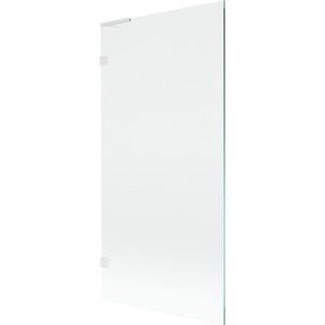 MEXEN/S Lunar L vanová zástěna FIX 90 x 150, transparent, bílá 897L-090-000-20-00 obraz