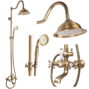 REA Sprchový set BERGAMO antique bronze REA-P5002 obraz