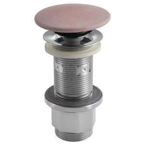 SAPHO Umyvadlová výpust 5/4“, click-clack, betonová zátka, 10-80, růžová mat FG921 obraz