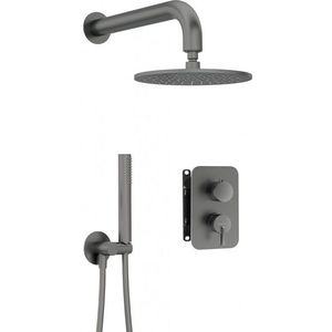 DEANTE Silia Concealed BOX, baterie Podomítkový sprchový set, s baterií BOX se sprchovou hlavicí BXYYDQSM obraz