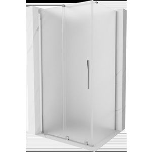 MEXEN/S Velar sprchový kout, posuvné dveře 100 x 120, dekor, chrom 871-100-120-31-01 obraz