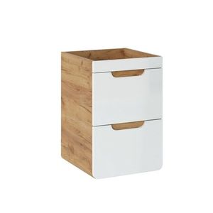COMAD Skříňka pod umyvadlo 40cm 2 zásuvky ARUBA BÍLÁ 5907611647196 obraz