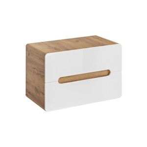 COMAD Skříňka pod umyvadlo 80cm 2 zásuvky ARUBA BÍLÁ 5907611647233 obraz