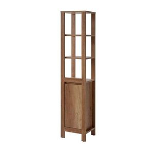 COMAD Vysoká skříňka 1 dvířka CLASSIC OAK 5907611647639 obraz