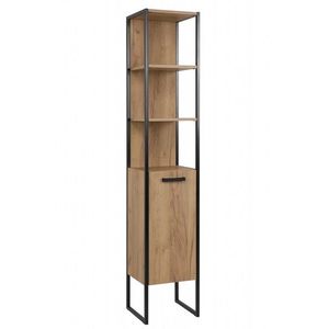 COMAD Vysoká skříňka 1 dvířka BROOKLIN 5907611648179 obraz