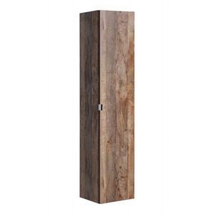 COMAD Vysoká skříňka 1 dvířka 2 zásuvky SANTA FE OAK 5907611652404 obraz