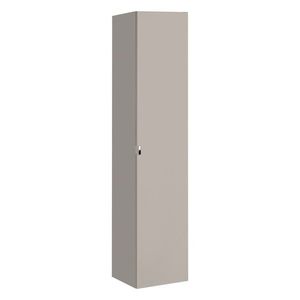 COMAD Vysoká skříňka 1 dvířka 2 zásuvky SANTA FE TAUPE 5907611652534 obraz