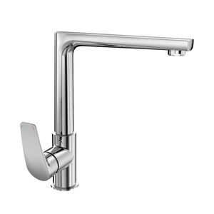 Mereo Dřezová stojánková baterie, Eve, s plochým ramínkem nad pákou, výška 273 mm, chrom CBV201 obraz