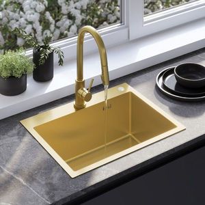 REA LIAM 58 Brush Gold obraz