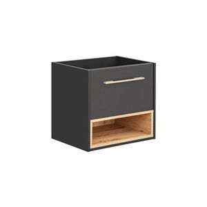 Comad Umyvadlová skříňka Borneo Cosmos 820 1S šedá/dub artisan obraz