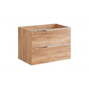 COMAD Skříňka pod umyvadlo 80cm 2 zásuvky DUB CAPRI 5907611647820 obraz