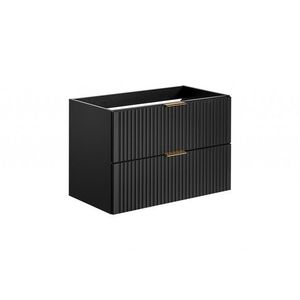 Comad ADEL BLACK 82-80-B-2S koupelnová skřínka pod umyvadlo 80 cm obraz