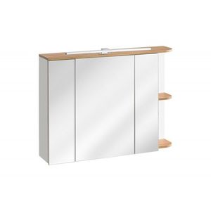 Comad Koupelnová skříňka Platinum bílá/dub obraz
