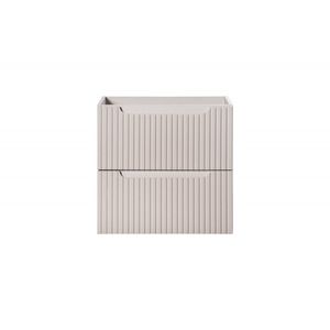 COMAD Závěsná skříňka pod umyvadlo NOVA 82-60-2S cashmere, šířka 60 cm, kašmír obraz