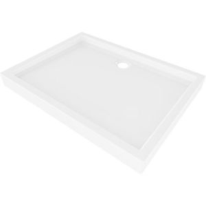 MEXEN Flow+ sprchová vanička obdélníková 80 x 120, bílá lesk 46R108012H obraz