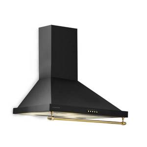 Klarstein Montblanc 60, digestoř, 60 cm, nástěnná, 610 m³/h, LED, lišta, černá obraz