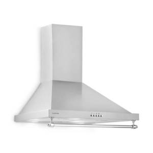 Klarstein Montblanc 60, digestoř, 60 cm, nástěnná, 610 m³/h, LED, lišta, stříbrno-šedá obraz