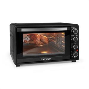 Klarstein Masterchef 60, mini trouba, 60 l, 2000 W, 100 - 230 °C, časovač, černá obraz