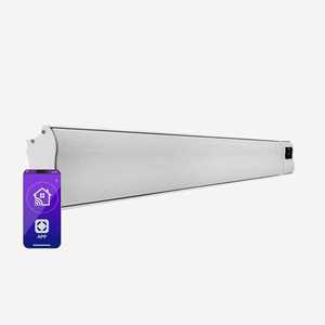 Blumfeldt Cosmic Beam Smart 30, infračervený ohřívač, 3000 W, ovládání přes aplikaci, bílý obraz