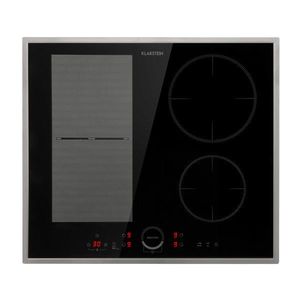 Klarstein Delicatessa 60 Hybrid Prime, indukční varná deska, 7000 W, 4 zóny, černá obraz