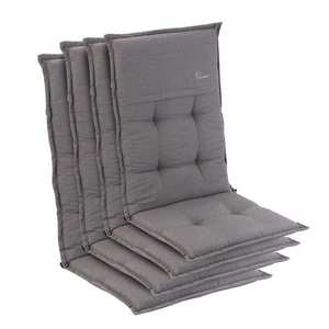 Blumfeldt Coburg, polstr, čalounění na židli, vysoké opěradlo, zahradní židle, polyester, 53 x 117 x 9 cm, 4 x čalounění obraz