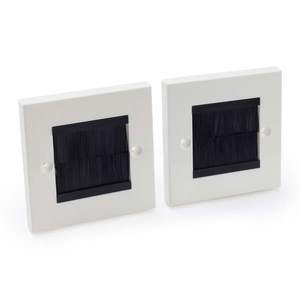 OneConcept Krycí rám na kabel, 2 ks, cca 86x86mm obraz