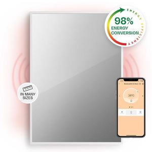 Klarstein La Palma 700, infračervený ohřívač 2 v 1, smart, 85 x 60 cm, 750 W, zrcadlová přední strana obraz