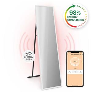 Klarstein La Palma 900, infračervený ohřívač 2 v 1, smart, 40 x 160 cm, 900 W, zrcadlová přední strana obraz