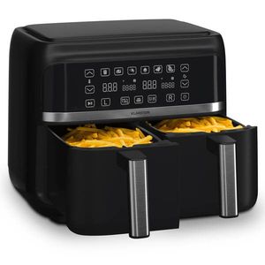 Klarstein VitaFry Duo, horkovzdušná fritéza, 7, 6 l, 2 varné zóny, 6 programů obraz