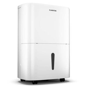 Klarstein DryFy 20L odvlhčovač, 20 l/den, 50 m², 230 m³/h, časovač, nádrž na vodu, mobilní obraz
