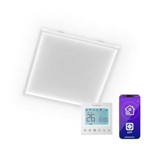 Klarstein Wondersky infračervený panel | 360 W | 4 - 8 m² | Minimalistický design | 60 cm x 60 cm obraz