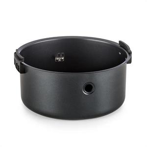 Klarstein VitAir Turbo Smart, horkovzdušná fritéza, náhradní hrnec, ocel, CeraPlus, 700 g obraz