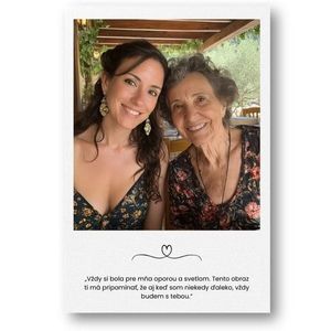 Personalizovaný obrázek z fotografie s citátem | PAPILORA obraz