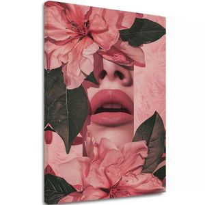 Obrázek FLORAL LIPS | Italské plátno obraz