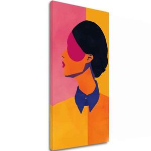 Obrázek VIBRANT SILHOUETTE | italské plátno obraz