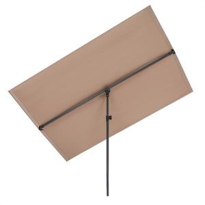 Blumfeldt Flex-Shade XL slunečník, 150 x 210 cm, polyester, UV 50, šedohnědá obraz