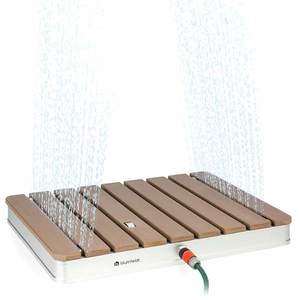 Blumfeldt Sumatra Breeze, SQ, zahradní sprcha, WPC, hliník, 70x55, hranatá obraz